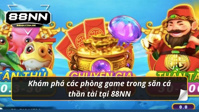 Những phòng game bắn cá thần tài thú vị