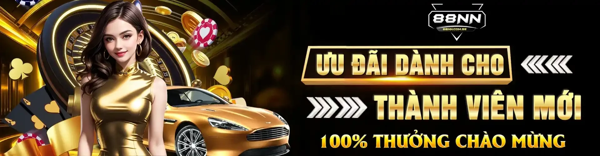 88NN ⭐️ Trang Chủ Chính Thức 88NN.COM | Đăng Ký +1888K 1 Banner nhà cái 88NN